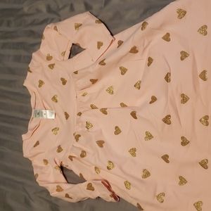 Toddler girl fleece lined dress